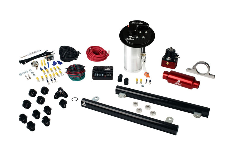 10-17 Mustang GT Stealth Eliminator Street System with 5.4L CJ Fuel Rails