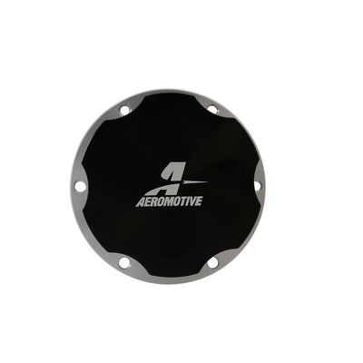Fillcap, Screw-on, 3-inch, Flanged, 6-Bolt, Black