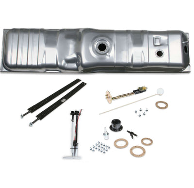 Sniper EFI Fuel Tank System 255 LPH - 1973-1981 Chevy/GMC Truck 8FT Bed, Coated Steel, EFI, Gas