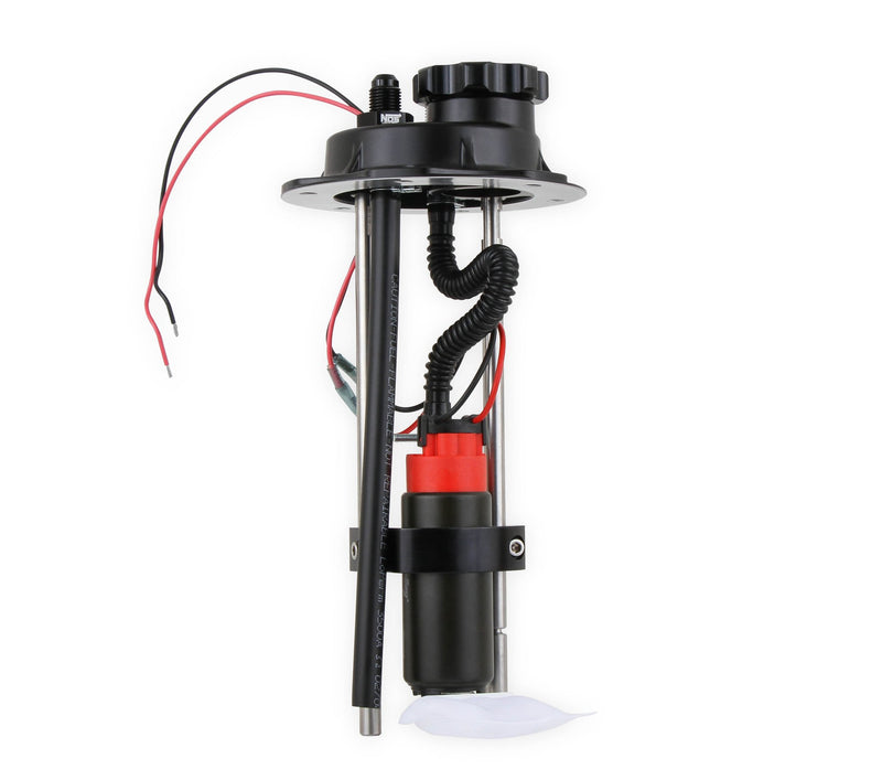 Sniper Fuel Cell EFI Pump Module Assembly-Return Style - 6-Bolt Flange 340 LPH E85 Compatible Drop-In EFI