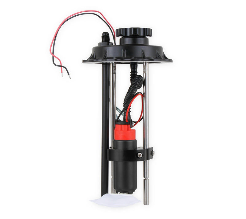 Sniper Fuel Cell EFI Pump Module Assembly-Return Style - 12-Bolt Flange 340 LPH E85 Compatible Drop-In EFI