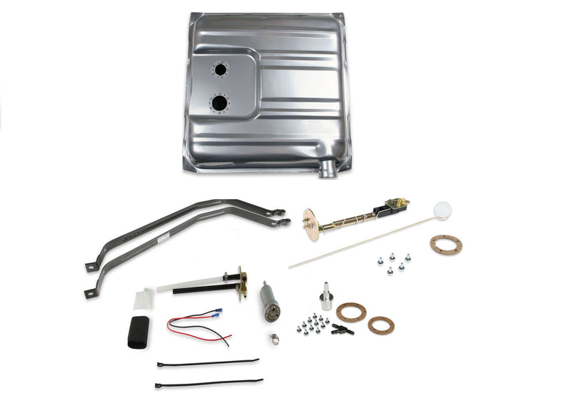 Sniper EFI Fuel Tank System 400 LPH - 1955-1956 Chevy Coupe Sedan, Coated Steel, EFI, Gas