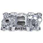 Performer Intake Manifold for 1987-95 Small-Block Chevy, Polished Finish image 5