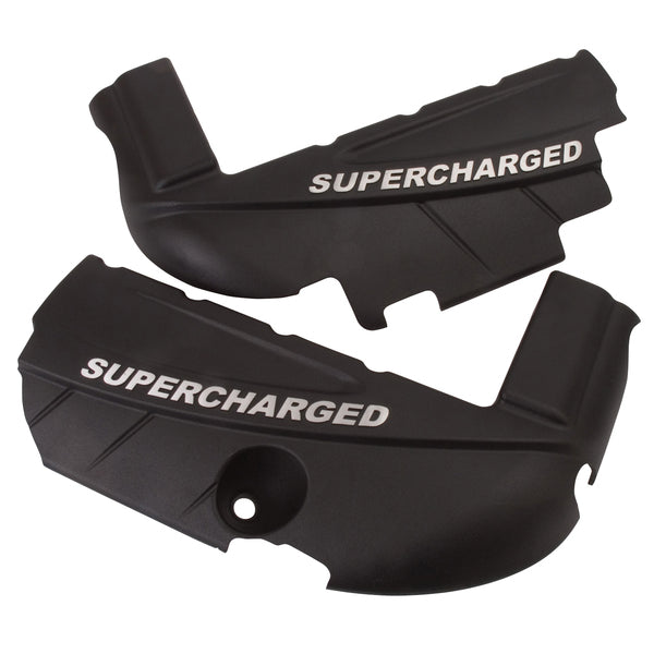 Edelbrock Supercharger Coil Covers #41143 For 10-15 Camaro SS W/Low Profile Top