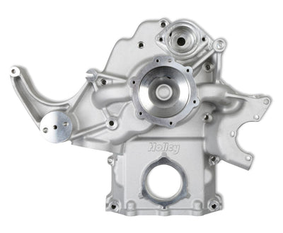 Holley Premium Mid-Mount Complete Accessory System - Gen III Hemi Engine - VVT - Fits 2009 & Up 5.7L & 2011 & Up 6.4L Engines - Natural Cast Fi
