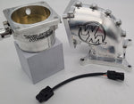 90mm Throttle Body + 4150 Front / Rear Billet Elbow Combo image 2