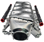 LT1 / LT2 Billet intake manifold with Extra Fuel Rail and Nitrous bungs tapped image 1