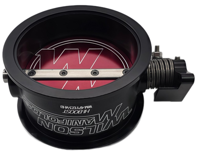 123mm Hi Boost Throttle Body - V Band Clamp for Ford and Motec TPS Sensor