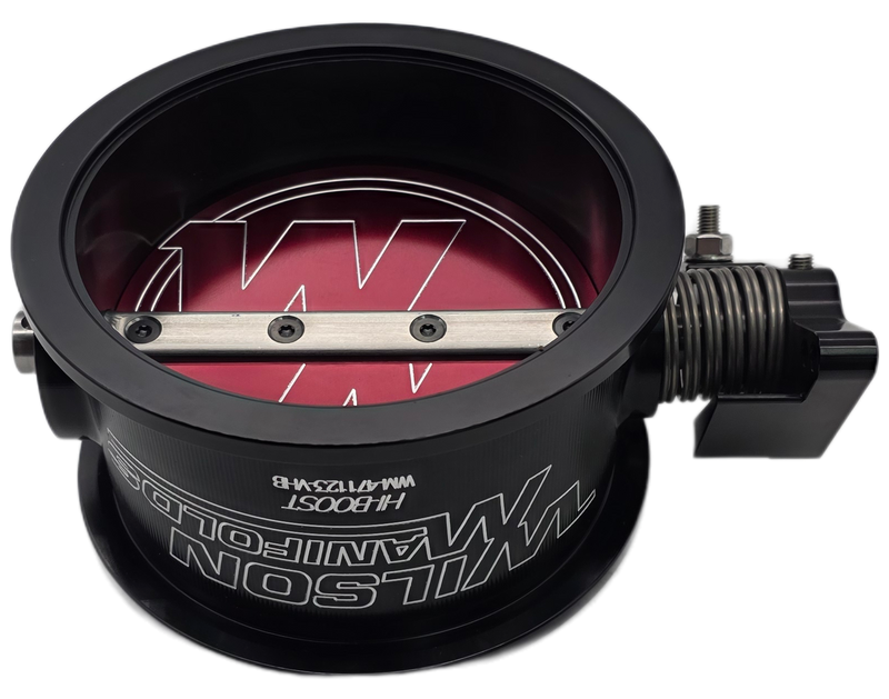 123mm Hi Boost Throttle Body - V Band Clamp for Ford and Motec TPS Sensor