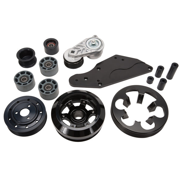 Edelbrock Belt Conversion Kit #15879 For 13-20 Ford Mustang GT Coyote 5.0L 8-Rib