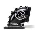 65-92mm 4150 BILLET ELBOW W/ DIVIDER BLACK ANODIZED SIDE / SIDE FACING image 3