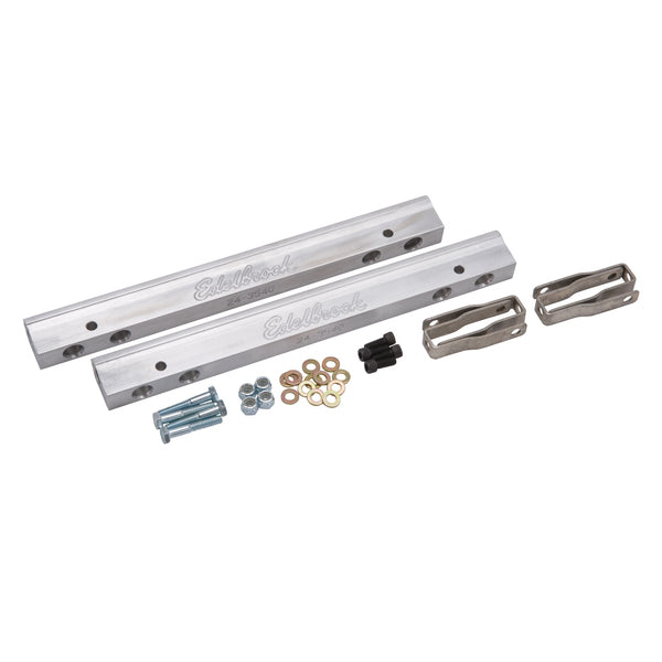 Fuel Injection Fuel Rail #3631, -6 AN Clear For Chevrolet Small-Block