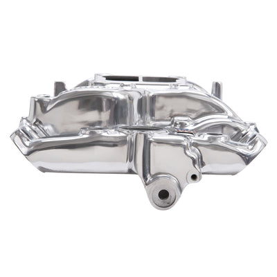 Performer Intake Manifold for 1965-79 Pontiac 326-455 Non-EGR, Polished Finish