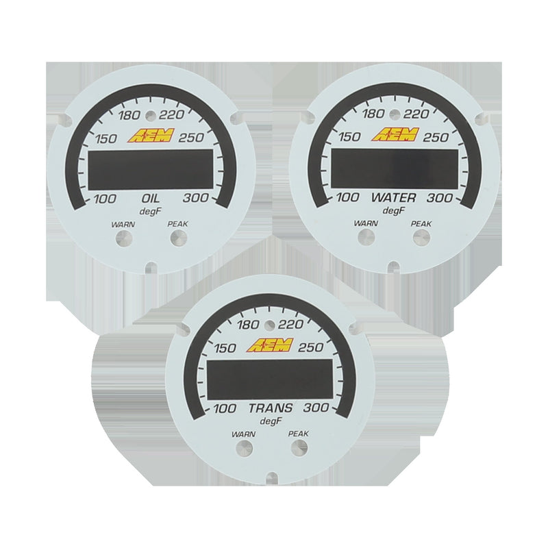 AEM X-Series Temperature Gauge Accessory Kit