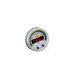 AEM X-Series Fluid Pressure Gauge Kit - 0-150psi/0-10bar - Black Bezel - Black Face image 1