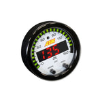 AEM X-Series Fluid Pressure Gauge Kit - 0-150psi/0-10bar - Black Bezel - Black Face image 2