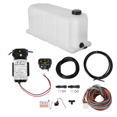 AEM V3 Water/Methanol Injection Kit - 40 PSI Max HD Controller - 5 Gallon Reservoir - Race / Diesel Applications