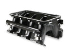 Holley LS Hi-Ram EFI Manifold - Black GM LS1/LS2/LS6 - LS1/LS2/LS6 Cathedral Port EFI fits 1 x 105MM Throttle Body - Black Ceramic Coating image 4