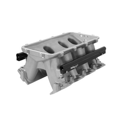 Holley Hi-Ram Lower Manifold - GM LS1/LS2/LS6 - LS1/LS2/LS6 Cathedral Port EFI Base Only