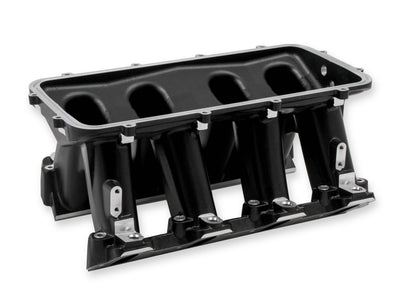 Holley Hi-Ram Lower Manifold - GM LS1/LS2/LS6 - LS1/LS2/LS6 Cathedral Port EFI Base Only - Black