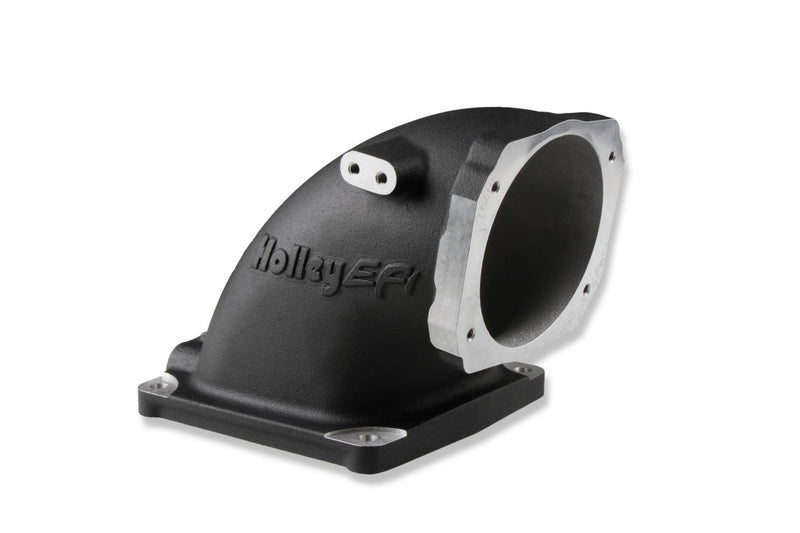 Black Cast Aluminum 4500 EFI Throttle Body Intake Elbow-Ls