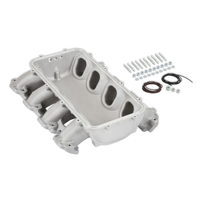 Holley Lo-Ram Manifold Base - GM Gen V LT - Top-Feed - OE Direct Injection Only - Satin Finish