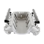 Holley Ultra Lo-Ram Manifold Base and Port Injection Fuel Rails - GM Gen V LT - Front-Feed - With Port Injection - Satin Finish image 3