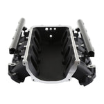 Holley Ultra Lo-Ram Manifold Base and Port Injection Fuel Rails - GM Gen V LT - Front-Feed - With Port Injection - Black Finish image 3