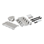 Holley Ultra Lo-Ram Manifold Kit and Port Injection Fuel Rails - GM Gen V LT - Front-Feed - With Port Injection - Satin Finish image 1