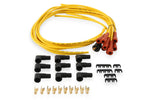 Spark Plug Wire Set- 7mm-Super Stock-Copper Core-Universal Straight Boots-Yellow image 1