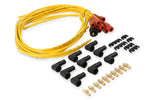 Spark Plug Wire Set- 7mm-Super Stock-Copper Core-Universal Straight Boots-Yellow image 3