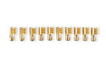 Spark Plug Wire Set- 7mm-Super Stock-Copper Core-Universal Straight Boots-Yellow image 4