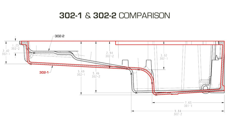 Holley GM LS Swap Oil Pan - Additional Front Clearance
