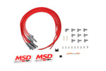 Super Conductor Spark Plug Wire Set, Multi-Angle Plug, HEI Cap image 1