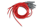 Super Conductor Spark Plug Wire Set, 8 Cyl Multi-Angle Plug, Socket/HEI image 1