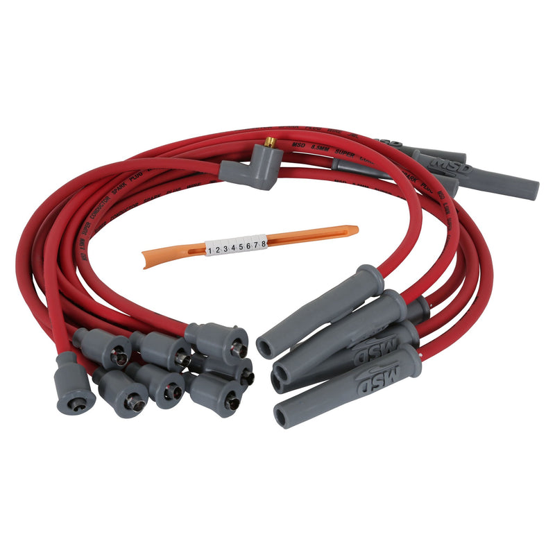 Super Conductor Spark Plug Wire Set, Chrysler  318-360, Socket