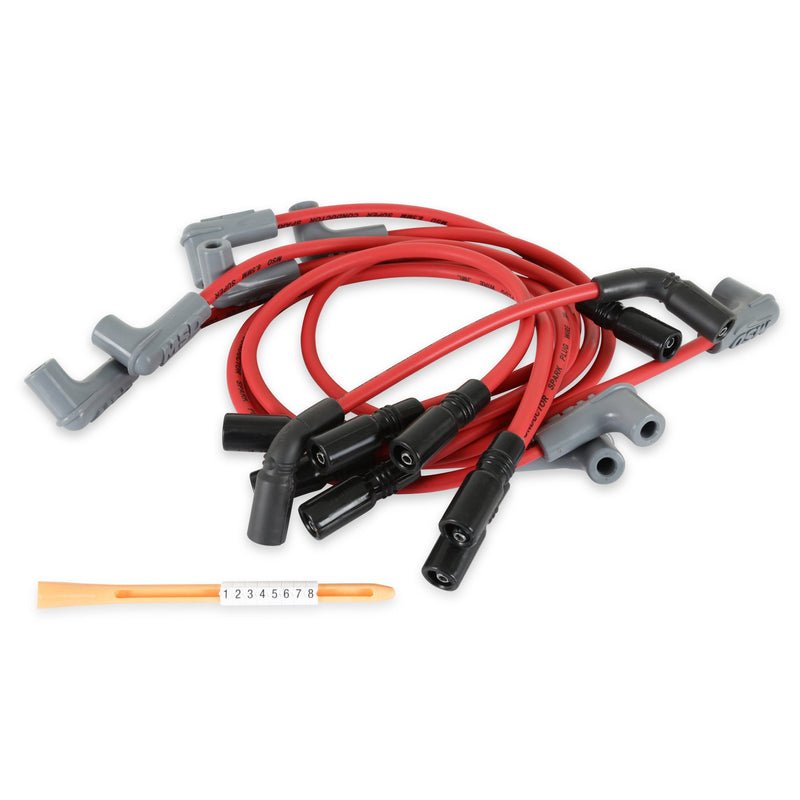 Super Conductor Spark Plug Wire Set, Fits Chevy Tahoe, Sub.Vort. V8, '96-'97