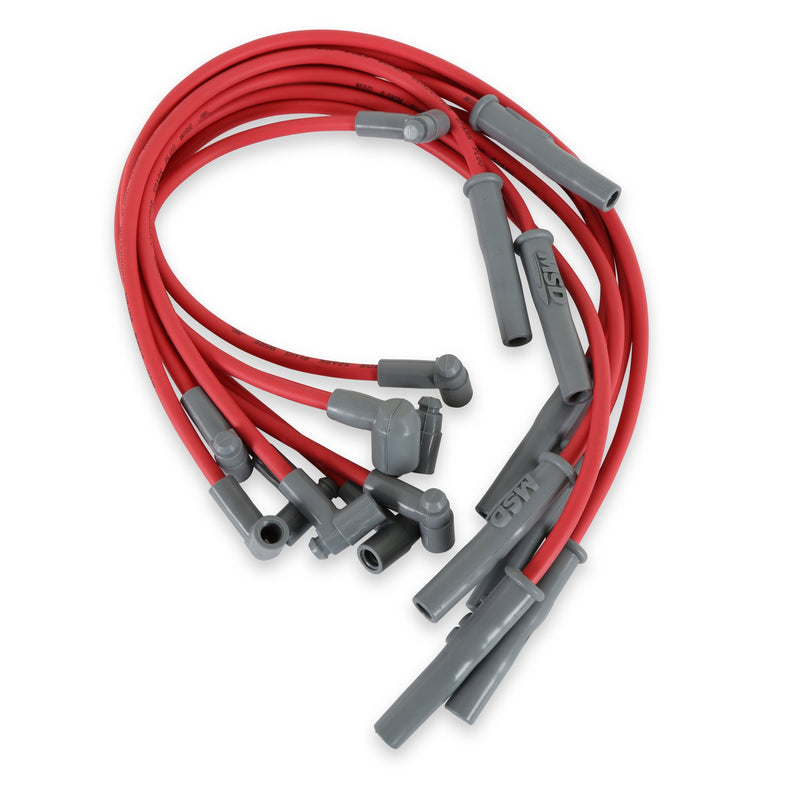 Super Conductor Spark Plug Wire Set, 318-360 HEI, for MSD Distributor
