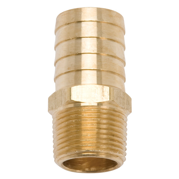 Engine Coolant Fitting #8078 For SB Chrysler Intake, 1 in O.D. Barb x 3/4-14 NPT