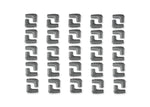 Boots, 90 Degree Logo Spark Plug, Gray Silicone 50EA image 2