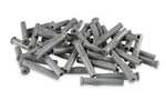 Boots, Straight, Logo Gray Silicone, 50EA image 1