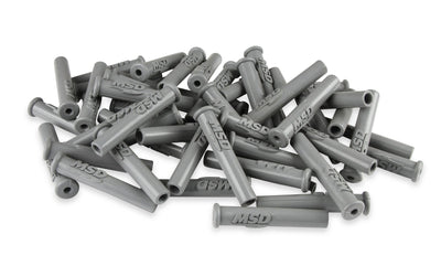 Boots, Straight, Logo Gray Silicone, 50EA