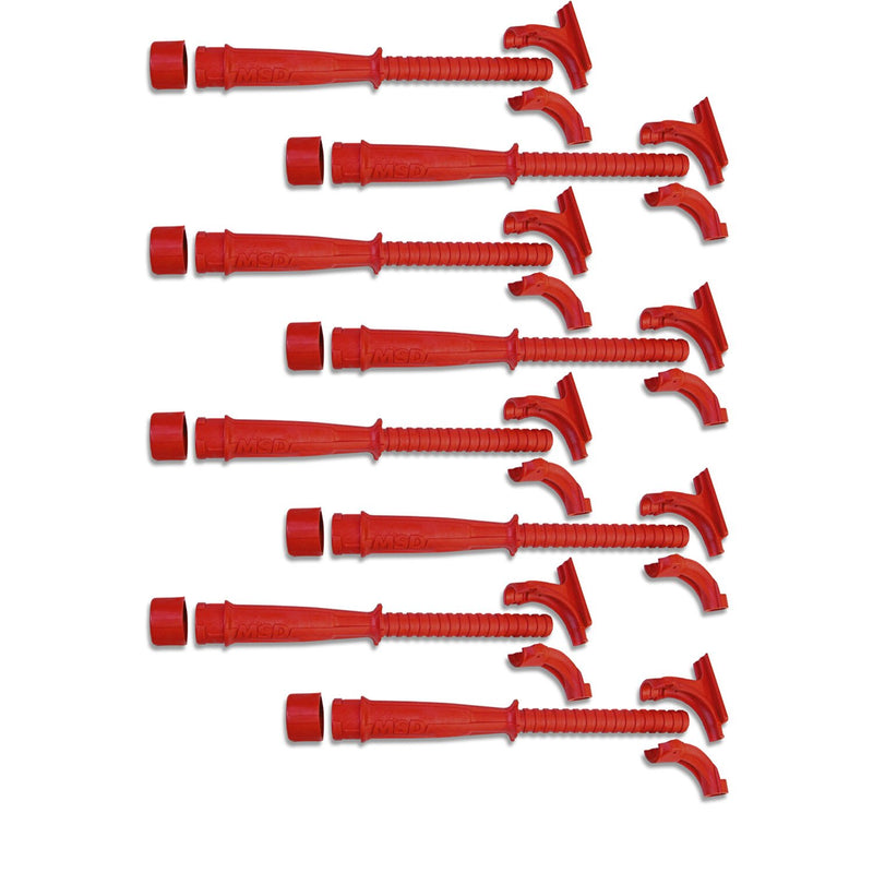 MSD Hemi Tubes, Red