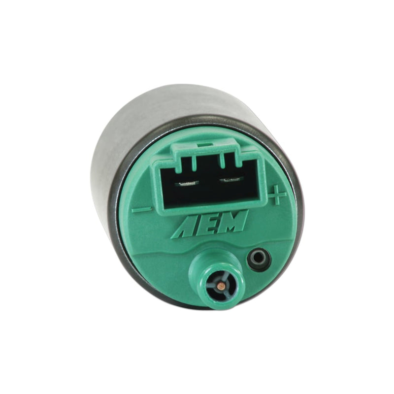 AEM High Flow In-Tank Fuel Pump - 340LPH @ 40 psi - Offset Inlet - E85 Compatible