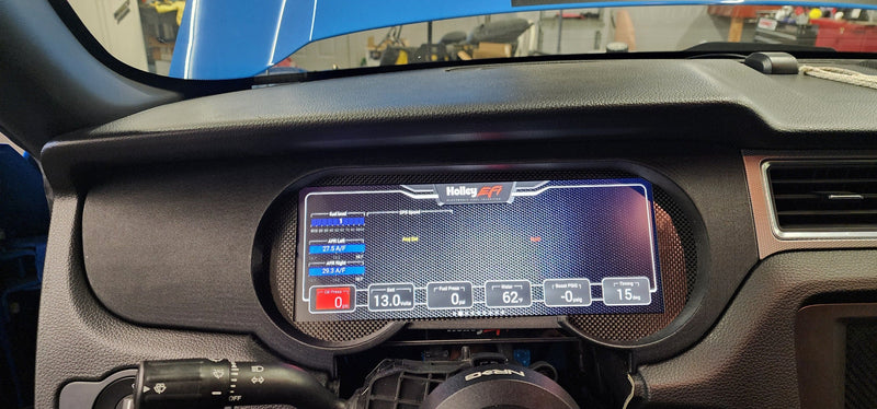 Digital Dash Beauty Backplate Insert for 2010-2014 Ford Mustang S197 - CarChains3d