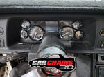 3D Printed Digital Dash Bezel for 1990-1992 Late 3rd Gen Chevrolet Camaro - CarChains3d image 1