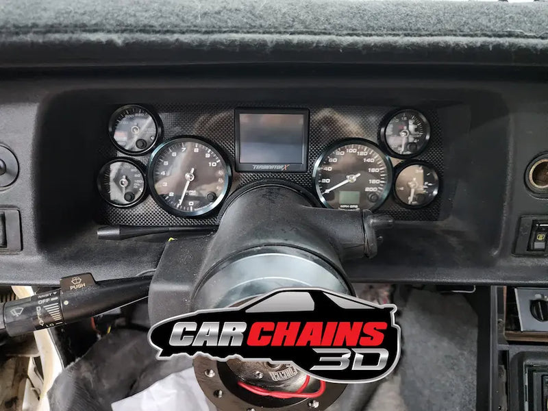 3D Printed Digital Dash Bezel for 1990-1992 Late 3rd Gen Chevrolet Camaro - CarChains3d