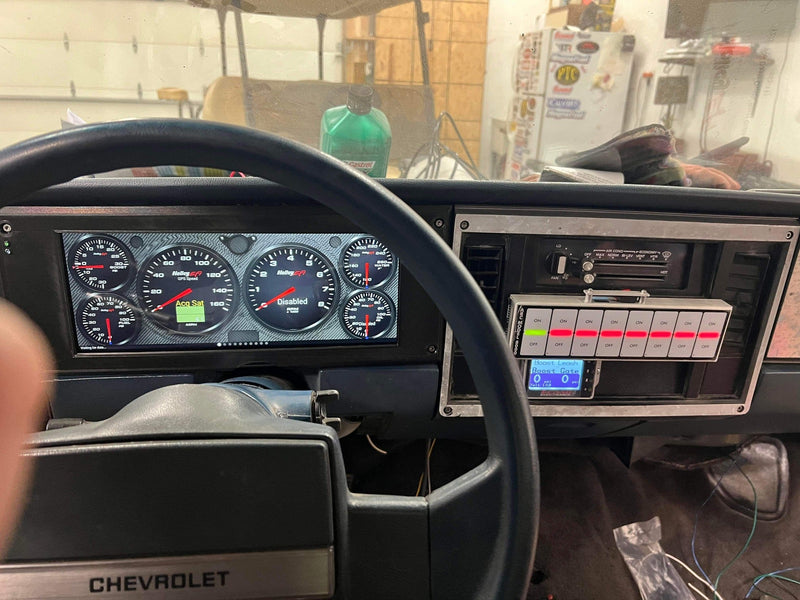 Digital Dash Beauty Backplate Insert for 1982-1985 Chevrolet S10, Blazer, and GMC Jimmy, Sonoma - CarChains3d