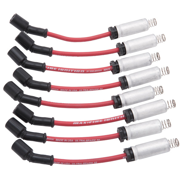 Max-Fire (Ultra-Spark 50) GM LS Car 1999-15 Spark Plug Wire Set