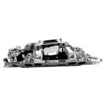 RPM Air-Gap Intake Manifold for Big-Block Chevy Oval Port, Chrome Plasma Finish image 3